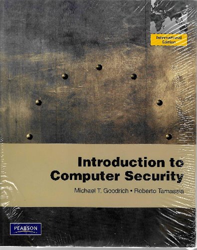 Introduction Computer Security