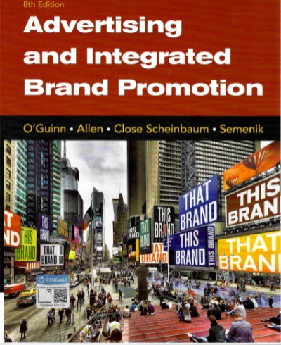 Advertising and Integrated Brand Promotion 8th Edition (외국도서)