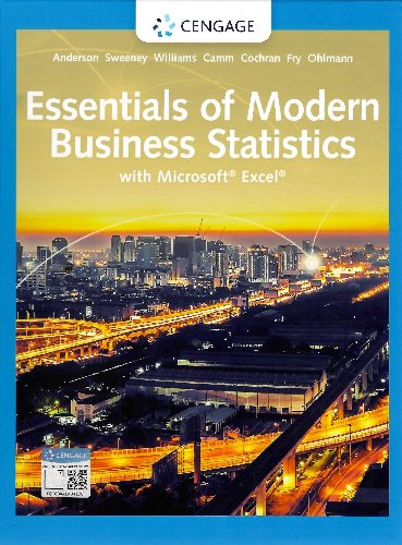 Essentials of Modern Business Statistics, 8th (외국도서) (번역본 있음 : 앤더슨의경영통계학 8판)