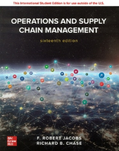 Operations and Supply Chain Management 16e ((외국도서) ( 번역본 있음 : 생산관리 16판) / 9781260575941