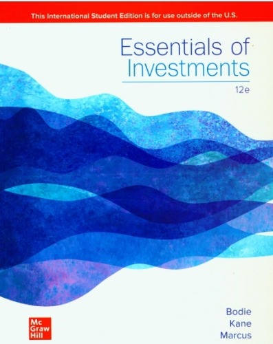 Essentials of Investments, 12 edition (외국도서)(번역본 있음 :  Bodie의 기본투자론 12판) / 9781265450090