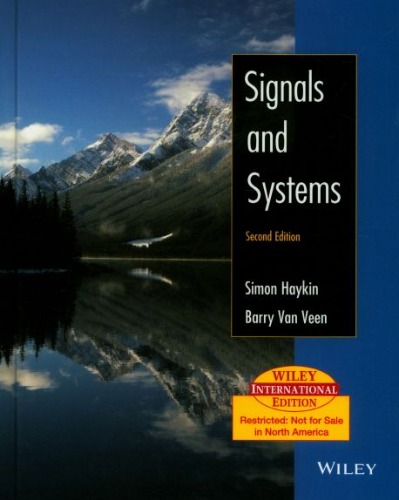 Signals and Systems Wie, 2/e / 9780471378518