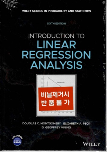 Introduction to Regression analysis 6/e (외국도서) / 9781119578727