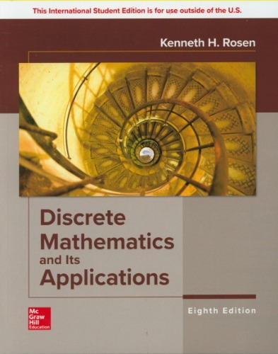 Discrete Mathematics and Its Applications, Global edition(번역본 있음 : 이산수학 8판) / 9781260091991