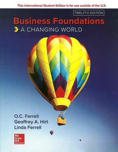 Business Foundations  : A Changing World (12e) (외국도서)