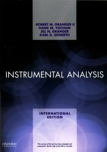 Instrumental Analysis / 9780199942343 (번역본: 그레인저의 핵심 기기분석)