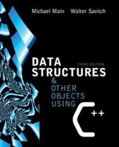 Data Structures and Other Objects Using C++, 3/E / 9780321197160